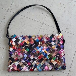 CANDY WRAPPER PURSE 15” X 10 3/4”